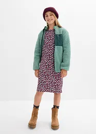 Robe en jersey côtelé 100% coton, bonprix