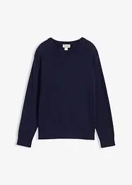 Pull en fine maille 100% coton, bonprix