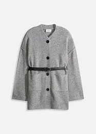 Gilet en maille avec ceinture, bonprix
