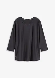 T-shirt technique ultra-doux à manches 3/4, séchage rapide, bonprix