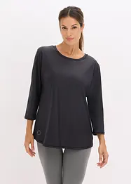 T-shirt technique ultra-doux à manches 3/4, séchage rapide, bonprix