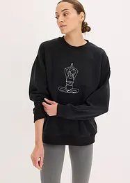 Thermo Oversized Funktions-Sweatshirt, schnelltrocknend, bonprix