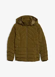 Veste matelassée légère avec capuche amovible, bonprix