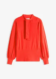 Pull en fine maille de viscose mélangée, bonprix