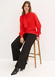 Pull en fine maille de viscose mélangée, bonprix
