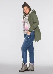 Parka avec doublure peluche, bonprix