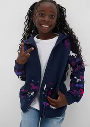Sweat zippé fille, bonprix