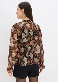 Tunika-Shirt aus softem Mesh, bonprix
