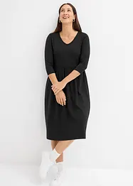 Robe midi en jersey coton, bonprix