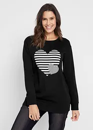 Baumwoll-Langarmshirt, bedruckt, bonprix