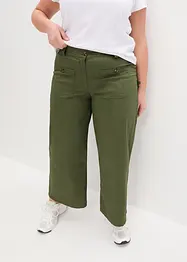 Jean ample, taille haute et élastiquée, bonprix