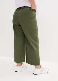 Jean ample, taille haute et élastiquée, bonprix
