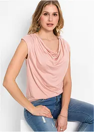 Wasserfall-Shirt aus Viskose-Mix, bonprix