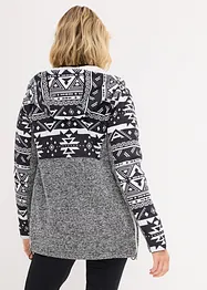 Fleece-Umstands- und Tragejacke, bonprix