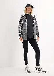 Fleece-Umstands- und Tragejacke, bonprix