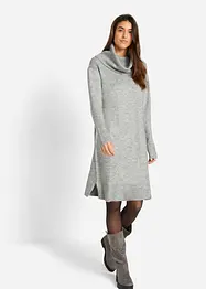 Oversize-Strickkleid mit Rollkragen, bonprix