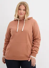 Sweat-shirt à capuche avec détails contrastants, bonprix