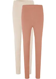 Lange Leggings (2er Pack), bonprix