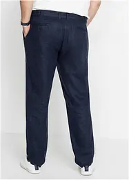 Pantalon chino Regular, 100% lin, droit, bonprix