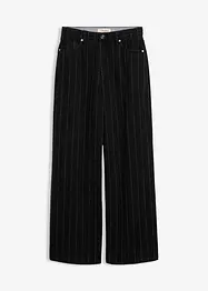 Wide-Leg-Jeans High Waist mit Destroyed Effekten, bonprix