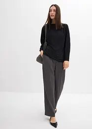 Langarmshirt mit Struktureffekt, bonprix