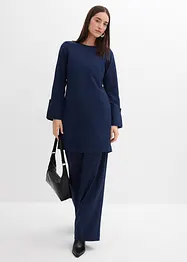 Minikleid aus strukturiertem Material, bonprix