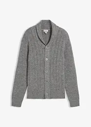 Strickjacke mit Rippenmuster, bonprix