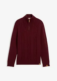 Pull camionneur en grosse maille torsadée, bonprix