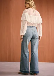 Jean large taille mi-haute, bonprix