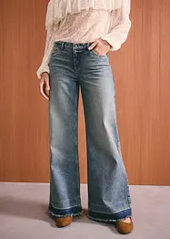 Jean large taille mi-haute, bonprix
