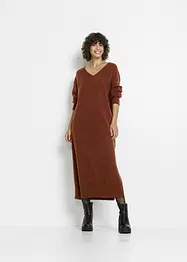 Robe oversize en maille, longueur midi, bonprix
