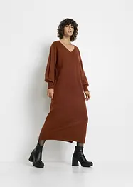 Robe oversize en maille, longueur midi, bonprix