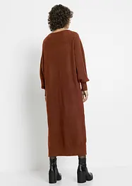 Robe oversize en maille, longueur midi, bonprix