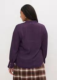 Chiffonbluse mit abnehmbarer Schluppe, bonprix