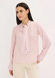 Chiffonbluse mit abnehmbarer Schluppe, bonprix