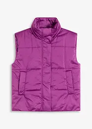 Steppweste mit leichtem Glanz, bonprix