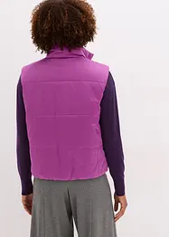 Steppweste mit leichtem Glanz, bonprix