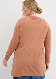 Gilet long en maille, ouvert, bonprix