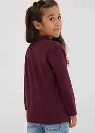 Lot de 2 T-shirts manches longues en coton extensible, bonprix