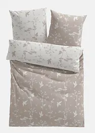 Parure de lit réversible à motif floral, bonprix