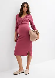 Wickelkleid für die Schwangerschaft und danach aus reiner Baumwolle, bonprix