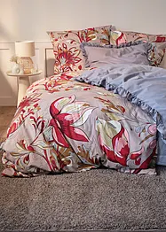 Bettwäsche mit floralem Design, bonprix