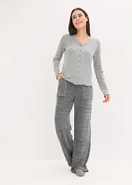 Loungewear Hose aus kuscheligem Chenille, bonprix