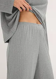 Pyjama aus weichem Pointelle-Jersey, bonprix