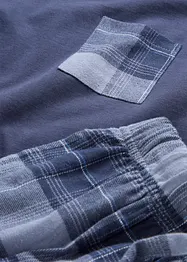 Pyjama avec pantalon en flanelle douce de coton, bonprix