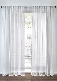 Voilage avec polyester recyclé (1 pce), bonprix