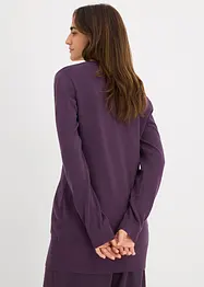 Basic Longpullover mit V-Ausschnitt, bonprix