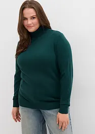 Pull col roulé, bonprix