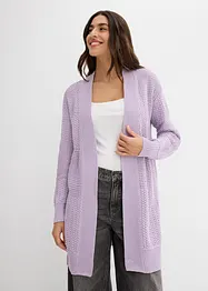Gilet long en maille, bonprix