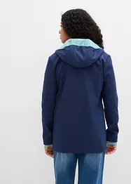 Softshelljacke mit Kapuze, wasserabweisend, bonprix